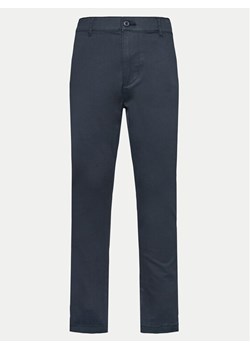 INDICODE Chinosy Kellen 60-336 Granatowy Slim Fit ze sklepu MODIVO w kategorii Spodnie męskie - zdjęcie 181111400