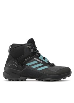 adidas Trekkingi Terrex Swift R3 Mid Gtx W GORE-TEX HP8712 Czarny ze sklepu MODIVO w kategorii Buty trekkingowe damskie - zdjęcie 181111401