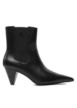 Calvin Klein Botki YW0YW01676 Czarny ze sklepu MODIVO w kategorii Botki - zdjęcie 181111491