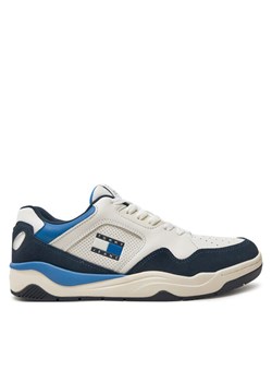 Tommy Jeans Sneakersy Tjm New Basket Sneaker Lc EM0EM01500 Granatowy ze sklepu MODIVO w kategorii Buty sportowe męskie - zdjęcie 181111492