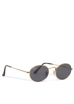 Ray-Ban Okulary przeciwsłoneczne 0RB3547N 001/B1 Złoty ze sklepu MODIVO w kategorii Okulary przeciwsłoneczne damskie - zdjęcie 181111554