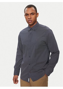 Tommy Hilfiger Koszula Mini Geo MW0MW25036 Granatowy Regular Fit ze sklepu MODIVO w kategorii Koszule męskie - zdjęcie 181111700
