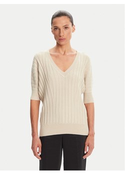 Morgan Sweter 251-MINSPI Beżowy Regular Fit ze sklepu MODIVO w kategorii Swetry damskie - zdjęcie 181111701