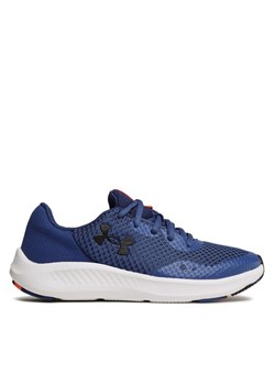 Under Armour Buty do biegania UA BGS Charged Pursuit 3 3024987-403 Granatowy ze sklepu MODIVO w kategorii Buty sportowe dziecięce - zdjęcie 181111820