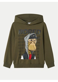 NAME IT Bluza 13238528 Khaki Standard Fit ze sklepu MODIVO w kategorii Bluzy chłopięce - zdjęcie 181111843