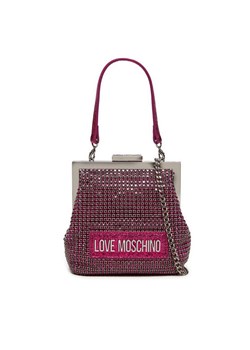 LOVE MOSCHINO Torebka JC4043PP1LLP162A Różowy ze sklepu MODIVO w kategorii Kopertówki - zdjęcie 181111882