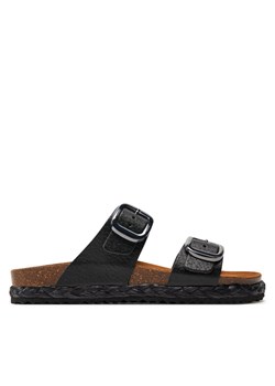 Geox Espadryle D New Brionia High D45S8A 000BN C9999 Czarny ze sklepu MODIVO w kategorii Klapki damskie - zdjęcie 181112030