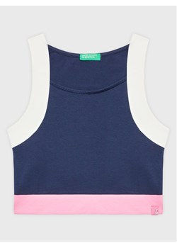 United Colors Of Benetton Top 3P4ZCH00O Kolorowy Slim Fit ze sklepu MODIVO w kategorii Bluzki dziewczęce - zdjęcie 181112040