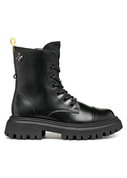 Geox Kozaki J Maquinnens Girl J46M6B 000CN C9999 S Czarny ze sklepu MODIVO w kategorii Buty zimowe dziecięce - zdjęcie 181112122