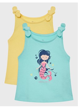 Zippy Komplet 2 t-shirtów ZBGAP0303 23015 Kolorowy Regular Fit ze sklepu MODIVO w kategorii Koszulki niemowlęce - zdjęcie 181112172