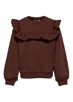 Kids ONLY Bluza Felia 15275359 Brązowy Regular Fit ze sklepu MODIVO w kategorii Bluzy dziewczęce - zdjęcie 181112194