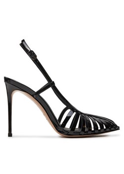 Le Silla Sandały Slingback Cage 2316B100RCPPKAB001 Czarny ze sklepu MODIVO w kategorii Sandały damskie - zdjęcie 181112221