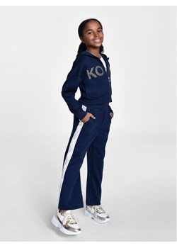 MICHAEL KORS KIDS Spodnie dresowe R14158 Granatowy Regular Fit ze sklepu MODIVO w kategorii Spodnie dziewczęce - zdjęcie 181112334