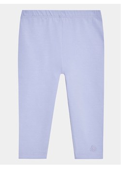 United Colors Of Benetton Legginsy 3MT1GF01L Fioletowy Slim Fit ze sklepu MODIVO w kategorii Spodnie dziewczęce - zdjęcie 181112340