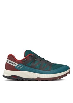 Salomon Trekkingi Outrise Gtx L47142100 Zielony ze sklepu MODIVO w kategorii Buty trekkingowe męskie - zdjęcie 181112351