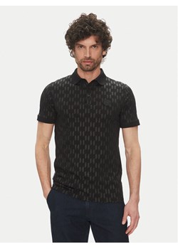 KARL LAGERFELD Polo 745070 552251 Czarny Regular Fit ze sklepu MODIVO w kategorii T-shirty męskie - zdjęcie 181112462