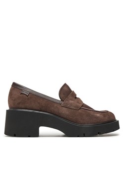 Camper Loafersy Milah K201425-024 Brązowy ze sklepu MODIVO w kategorii Lordsy damskie - zdjęcie 181112482