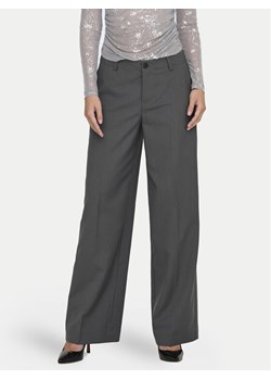ONLY Spodnie materiałowe Lalana 15334247 Szary Wide Leg ze sklepu MODIVO w kategorii Spodnie damskie - zdjęcie 181112643