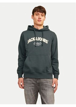 Jack&Jones Bluza Bronx 12262919 Zielony Regular Fit ze sklepu MODIVO w kategorii Bluzy męskie - zdjęcie 181112811