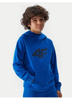 4F Bluza 4FJWSS24TSWSM0925 Niebieski Regular Fit ze sklepu MODIVO w kategorii Bluzy chłopięce - zdjęcie 181112852