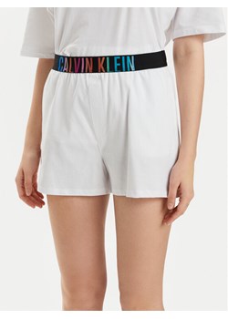 Calvin Klein Underwear Szorty materiałowe 000QS7194E Biały Relaxed Fit ze sklepu MODIVO w kategorii Szorty - zdjęcie 181112900