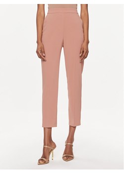 Pinko Spodnie materiałowe 102861 7624 Brązowy Regular Fit ze sklepu MODIVO w kategorii Spodnie damskie - zdjęcie 181112941
