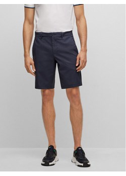 Boss Szorty materiałowe 50487535 Niebieski Slim Fit ze sklepu MODIVO w kategorii Spodenki męskie - zdjęcie 181112994