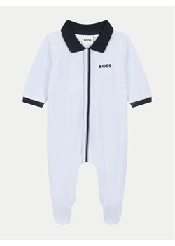 Boss Pajac J51046 Błękitny - id: 0000304187407 - marki BOSS HUGO BOSS - 181113103 Boss Pajac J51046 Błękitny ze sklepu MODIVO w kategorii Pajacyki - zdjęcie 181113103