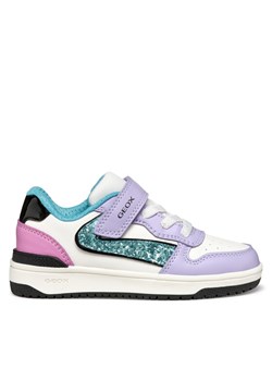 Geox Sneakersy J Washiba J55HXA 0BCEW C8320 M Fioletowy ze sklepu MODIVO w kategorii Buty sportowe dziecięce - zdjęcie 181113112