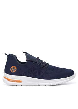 Rieker Sneakersy B7376-15 Niebieski ze sklepu MODIVO w kategorii Buty sportowe męskie - zdjęcie 181113154