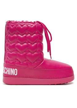 LOVE MOSCHINO Śniegowce JA24082G1LISE626 Różowy ze sklepu MODIVO w kategorii Śniegowce damskie - zdjęcie 181113300