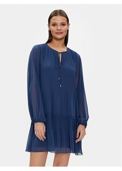 Liu Jo Sukienka codzienna MA4106 T5975 Granatowy Regular Fit ze sklepu MODIVO w kategorii Sukienki - zdjęcie 181113444