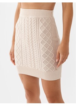 Guess Spódnica mini W3YD68 Z37L1 Szary Regular Fit ze sklepu MODIVO w kategorii Spódnice - zdjęcie 181113484