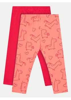 OVS Komplet 2 par legginsów 1975848 Pomarańczowy Slim Fit ze sklepu MODIVO w kategorii Spodnie i półśpiochy - zdjęcie 181113492