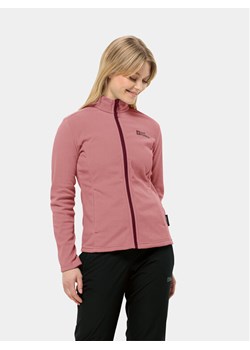 Jack Wolfskin Polar Taunus Fz 1711391 Różowy Regular Fit ze sklepu MODIVO w kategorii Bluzy damskie - zdjęcie 181113671