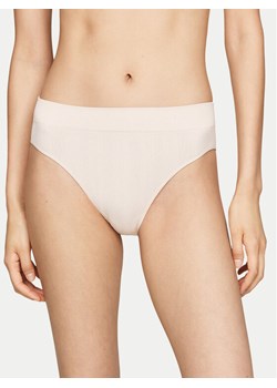 Tommy Hilfiger Figi klasyczne UW0UW05502 Beżowy ze sklepu MODIVO w kategorii Majtki damskie - zdjęcie 181113934