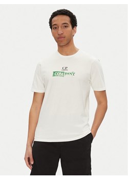 C.P. Company T-Shirt 18CMTS307A005431G Biały Regular Fit ze sklepu MODIVO w kategorii T-shirty męskie - zdjęcie 181113993