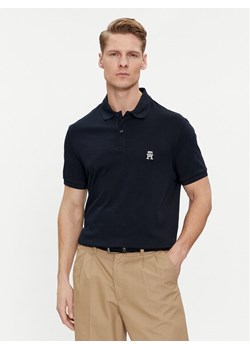Tommy Hilfiger Polo Interlock MW0MW34783 Granatowy Regular Fit ze sklepu MODIVO w kategorii T-shirty męskie - zdjęcie 181114001