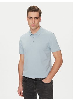 HUGO Polo Donos222 50466182 Niebieski Regular Fit ze sklepu MODIVO w kategorii T-shirty męskie - zdjęcie 181114141