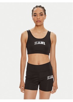 Karl Kani Top Small Serif 6131340 Czarny Slim Fit ze sklepu MODIVO w kategorii Bluzki damskie - zdjęcie 181114530