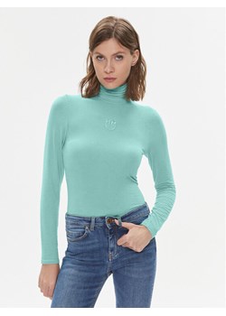 Pinko Golf Abdaly 102067 A17S Turkusowy Regular Fit ze sklepu MODIVO w kategorii Bluzki damskie - zdjęcie 181114684