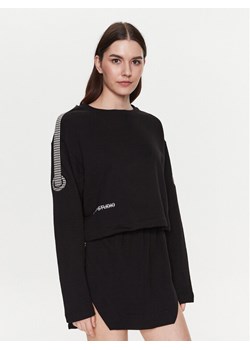 MMC Studio Bluza Lucco Czarny Relaxed Fit ze sklepu MODIVO w kategorii Bluzy damskie - zdjęcie 181114721