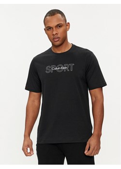 Calvin Klein Performance T-Shirt Graphic 00GMS4K169 Czarny Regular Fit ze sklepu MODIVO w kategorii T-shirty męskie - zdjęcie 181114744