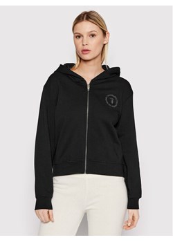 Trussardi Bluza 56F00193 Czarny Regular Fit ze sklepu MODIVO w kategorii Bluzy damskie - zdjęcie 181114831
