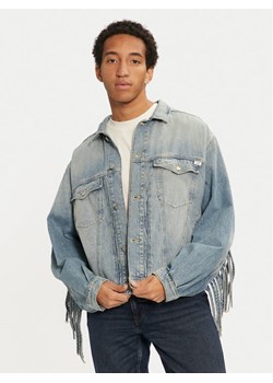 Mustang Kurtka jeansowa Ozark Fringe 1015681 Niebieski Relaxed Fit ze sklepu MODIVO w kategorii Kurtki męskie - zdjęcie 181114901