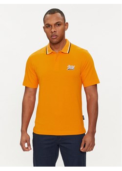 Jack&Jones Polo Tevor 12228781 Pomarańczowy Standard Fit ze sklepu MODIVO w kategorii T-shirty męskie - zdjęcie 181114912