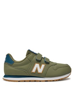 New Balance Sneakersy GV500FDD Zielony ze sklepu MODIVO w kategorii Buty sportowe dziecięce - zdjęcie 181114971