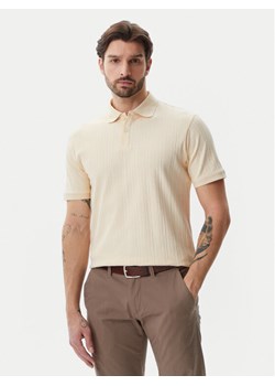 Selected Homme Polo 16094575 Beżowy Regular Fit ze sklepu MODIVO w kategorii T-shirty męskie - zdjęcie 181114981