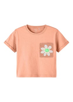 NAME IT T-Shirt 13214932 Pomarańczowy Loose Fit ze sklepu MODIVO w kategorii Bluzki dziewczęce - zdjęcie 181115133