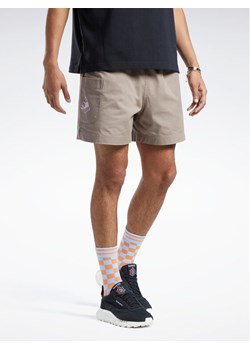 Reebok Szorty sportowe Classics Skateboard Shorts HT8174 Brązowy ze sklepu MODIVO w kategorii Spodenki męskie - zdjęcie 181115180